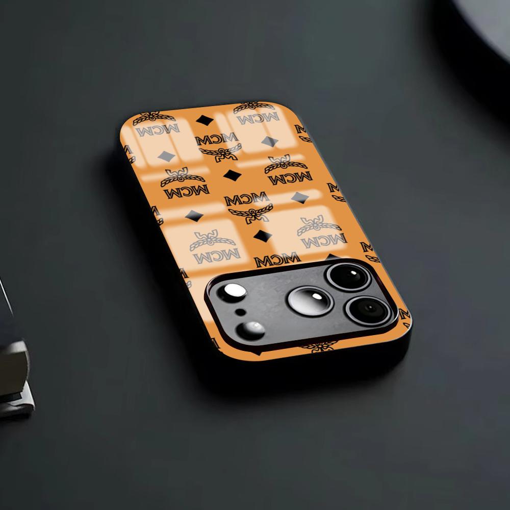 Mini Pc Case - Casing Ponsel M-mcm Fashion Untuk iPhone