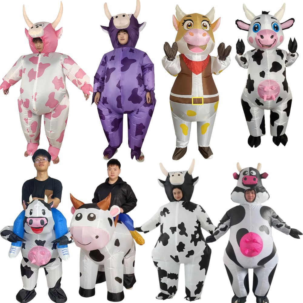 Case Fans - Kostum Halloween Tiup Bentuk Banteng Cocok