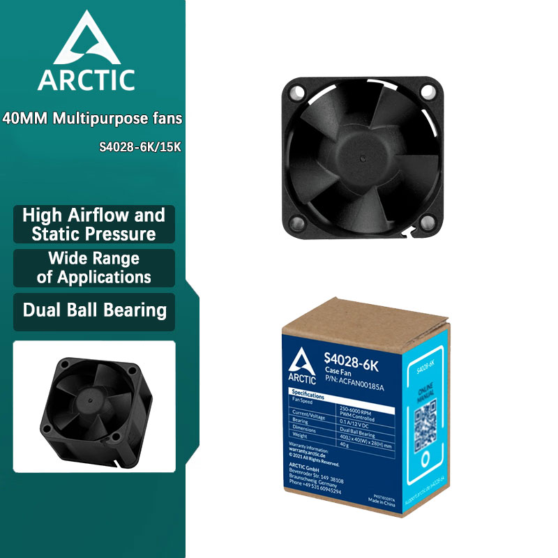 Case Fan Controller - Kipas Casing Komputer ARCTICS S4028 dengan