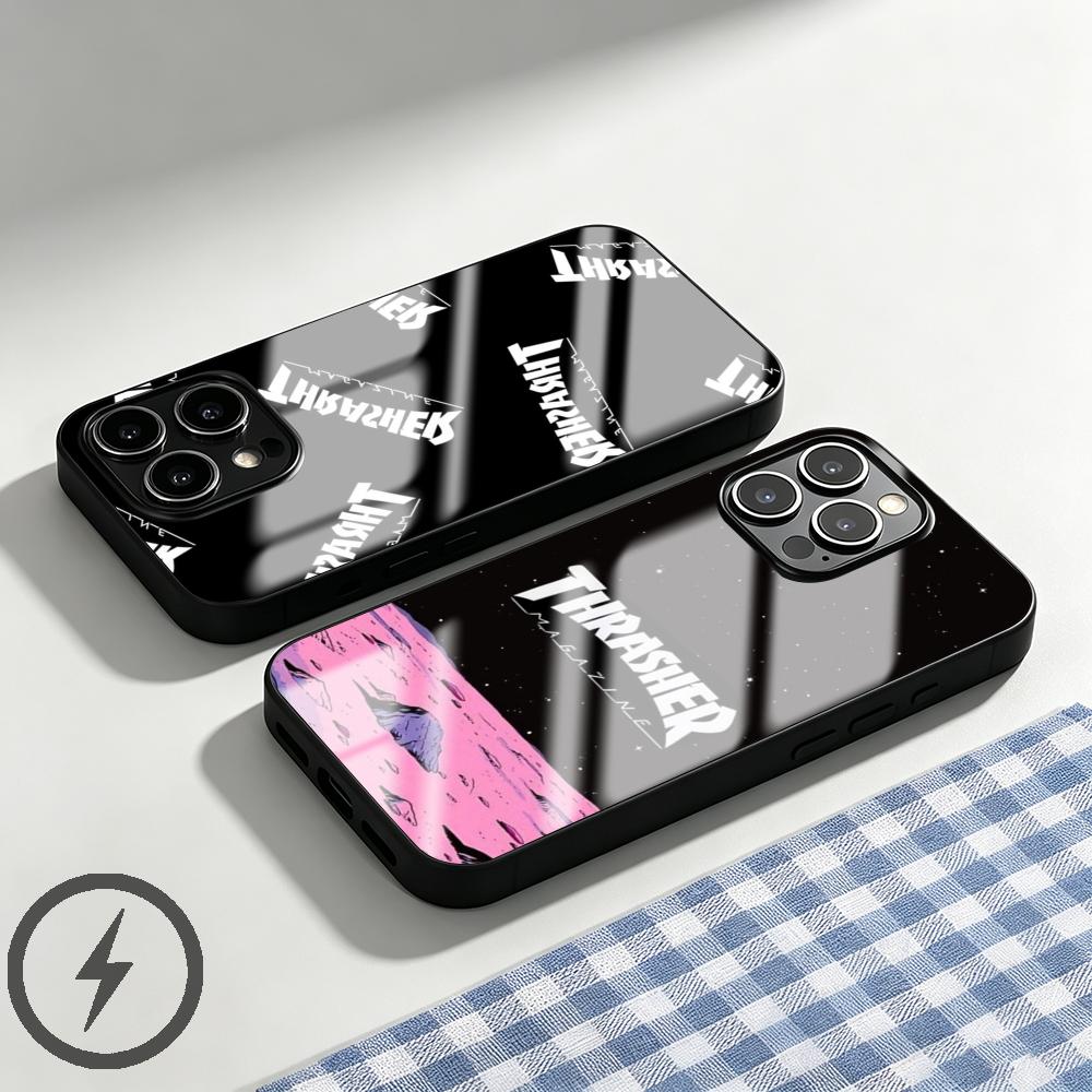 Mini Pc Case - Casing HP THRASHER Untuk iPhone 17