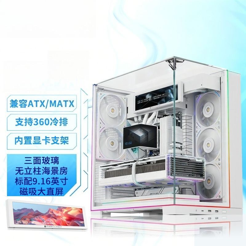 Casing PC Kaca Tempered Tiga L - Pc Chassis ulasan dan harga