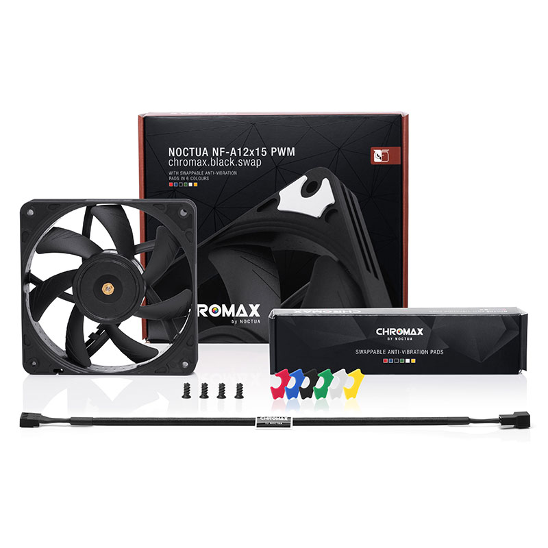Noctu NF-A12x15 PWM Chromax. H - Case Fan Controller ulasan dan harga