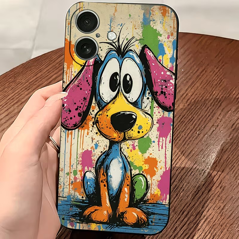 Casing HP TPU Motif Anjing War - Mini Pc Case ulasan dan harga