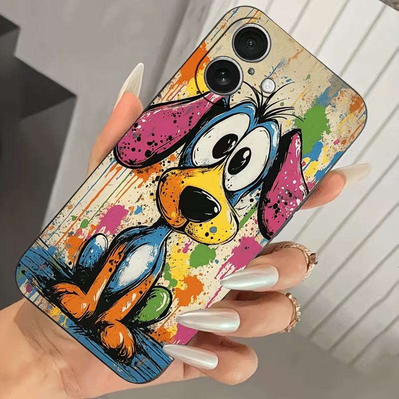 Casing HP TPU Motif Anjing War - Mini Pc Case ulasan dan harga