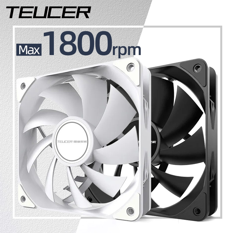 Teucer 12cm kipas sasis PWM ko - Case Fan Controller ulasan dan harga
